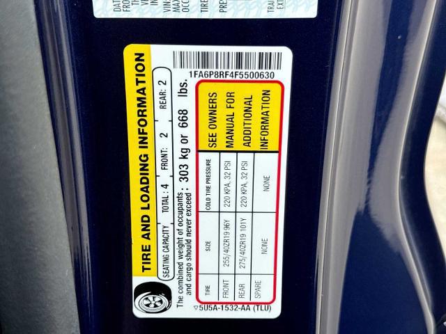 2015 Ford Mustang GT 50 Years Limited Edition