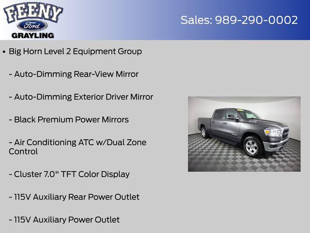 2022 Ram 1500 Big Horn Crew Cab 4x4 64 Box