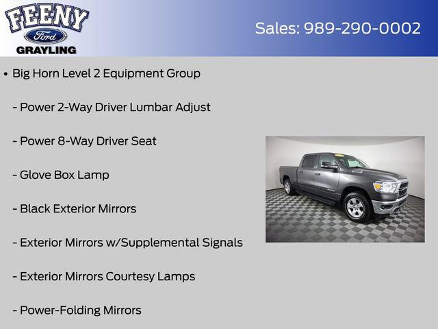 2022 Ram 1500 Big Horn Crew Cab 4x4 64 Box