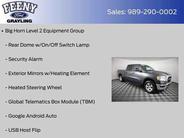2022 Ram 1500 Big Horn Crew Cab 4x4 64 Box