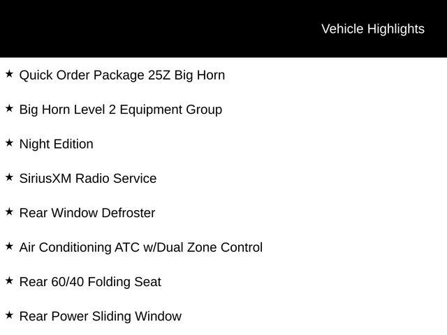 2021 Ram 1500 Big Horn Crew Cab 4x4 5'7" Box
