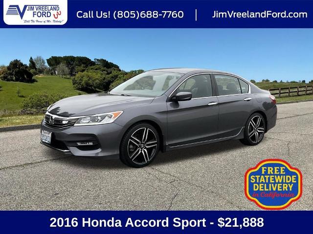 2016 Honda Accord Sport for sale in Buellton, CA