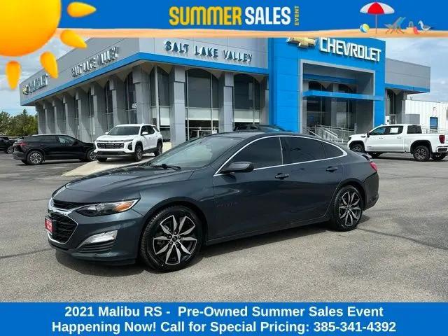 2021 Chevrolet Malibu FWD RS for sale in West Valley City, UT