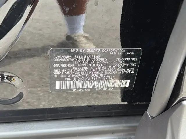 2026 Subaru Outback Touring XT