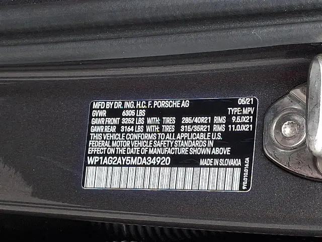 2021 Porsche Cayenne GTS