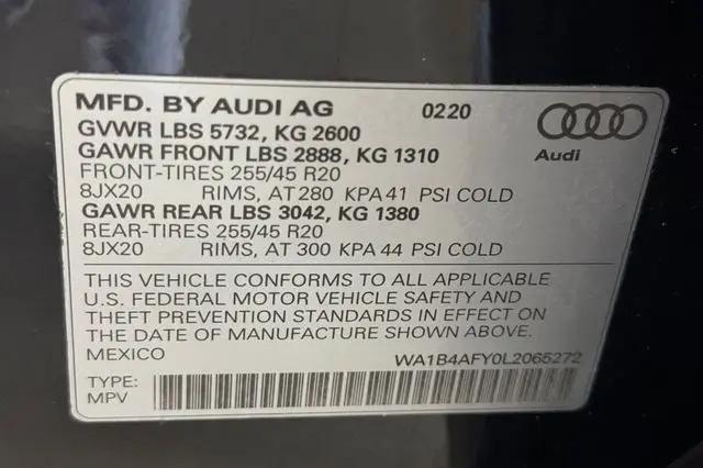 2020 Audi SQ5 Premium Plus TFSI quattro Tiptronic
