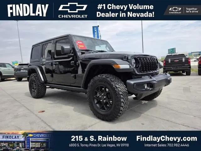 2025 Jeep Wrangler 4-Door Willys 4x4 for sale in Las Vegas, NV