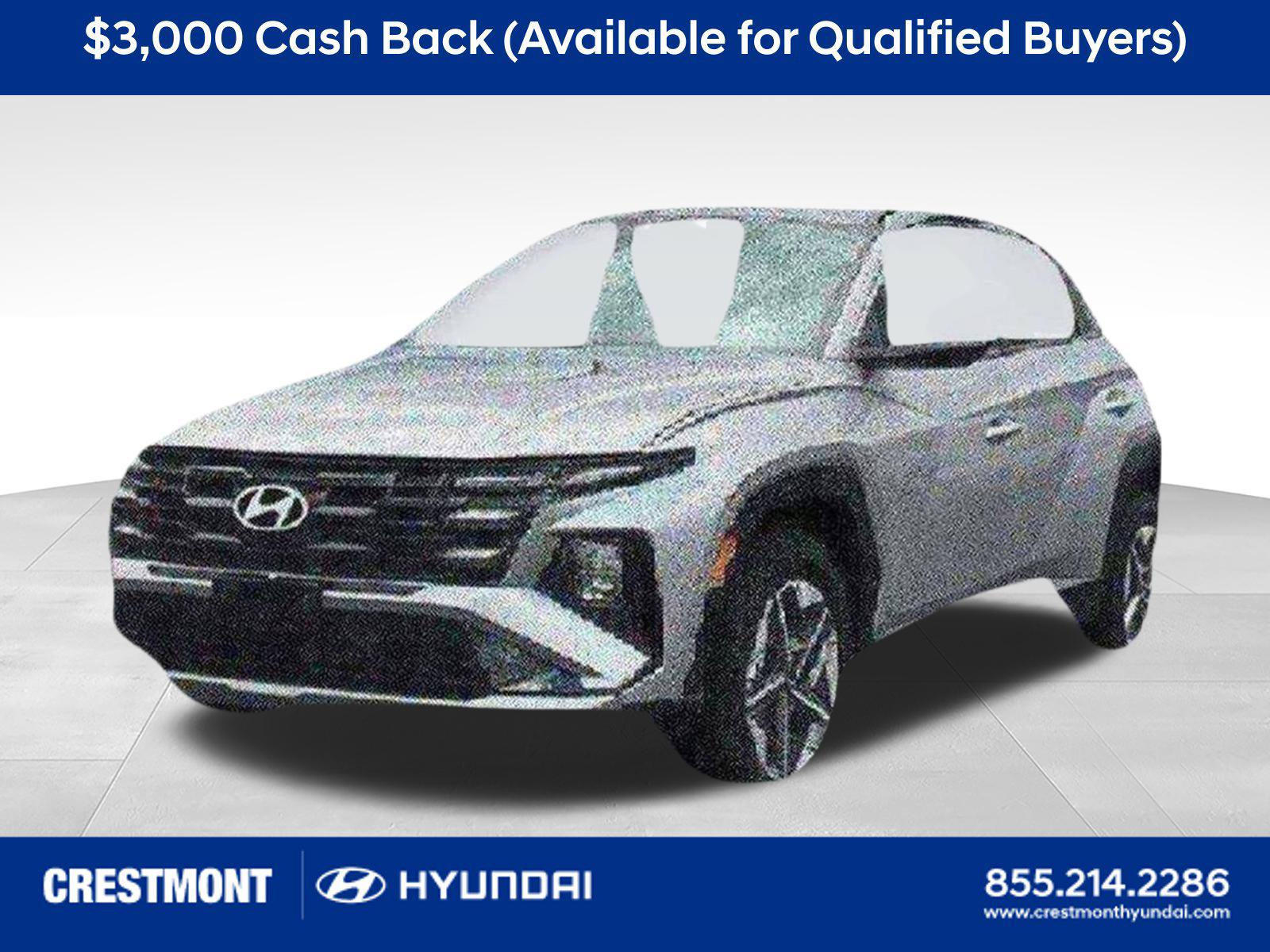 Shimmering Silver 2026 Hyundai Tucson SUV / Crossover All-Wheel Drive 8-Speed Automatic Overdrive