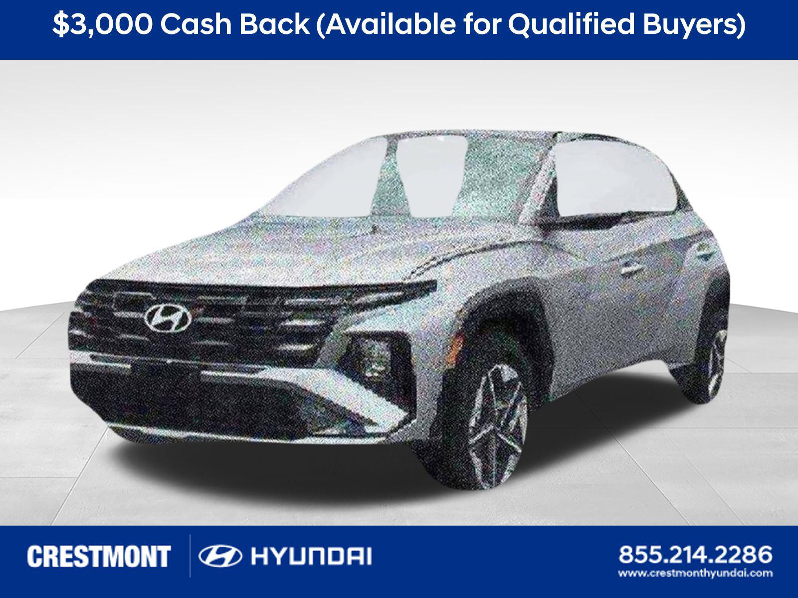 Shimmering Silver 2026 Hyundai Tucson SUV / Crossover All-Wheel Drive 8-Speed Automatic Overdrive