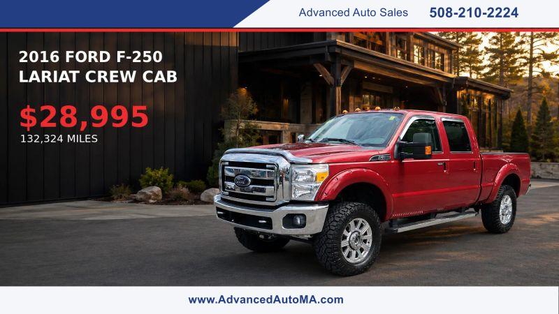 2016 Ford F-250 LARIAT for sale in North Attleboro, MA