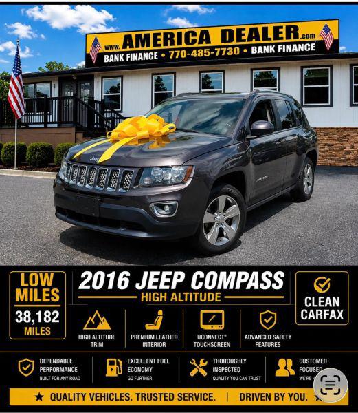 2017 Jeep Compass High Altitude FWD for sale in Marietta, GA