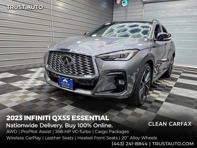 2023 INFINITI QX55 ESSENTIAL AWD for sale in Sykesville, MD