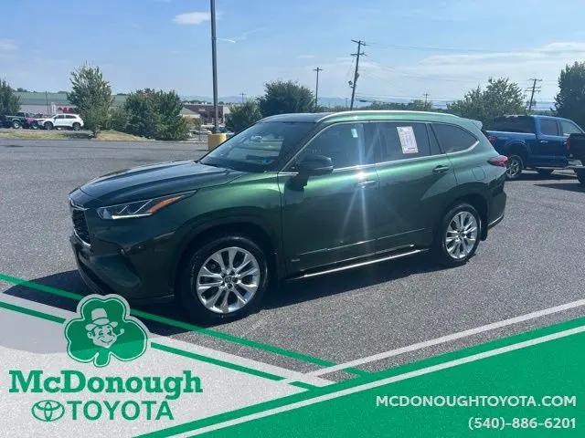 2023 Toyota Highlander Hybrid Limited for sale in Staunton, VA