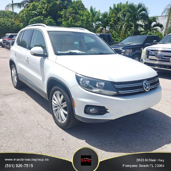 2015 Volkswagen Tiguan SE for sale in Pompano Beach, FL