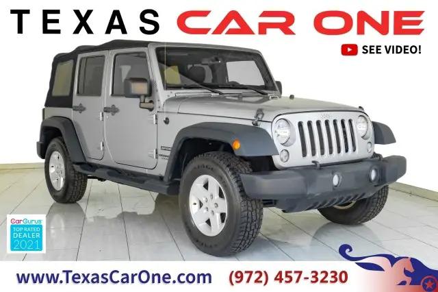 2017 Jeep Wrangler Unlimited Sport 4x4 for sale in Carrollton, TX