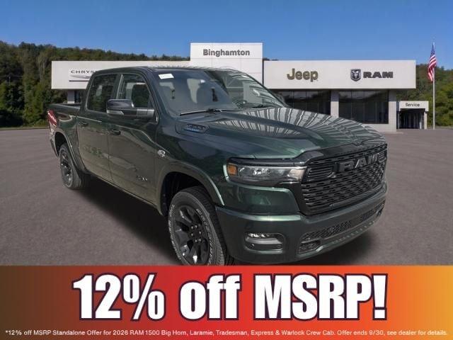 2026 Ram 1500 Big Horn Crew Cab 4x4 57 Box for sale in Binghamton, NY