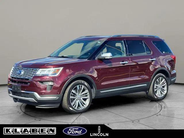 2018 Ford Explorer Platinum for sale in Kent, OH