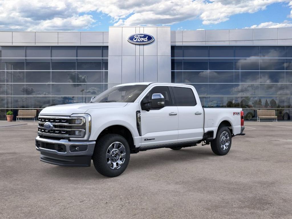 Star White Metallic Tri-Coat 2026 Ford F-250 Super Duty Pickup Truck Four-Wheel Drive Automatic