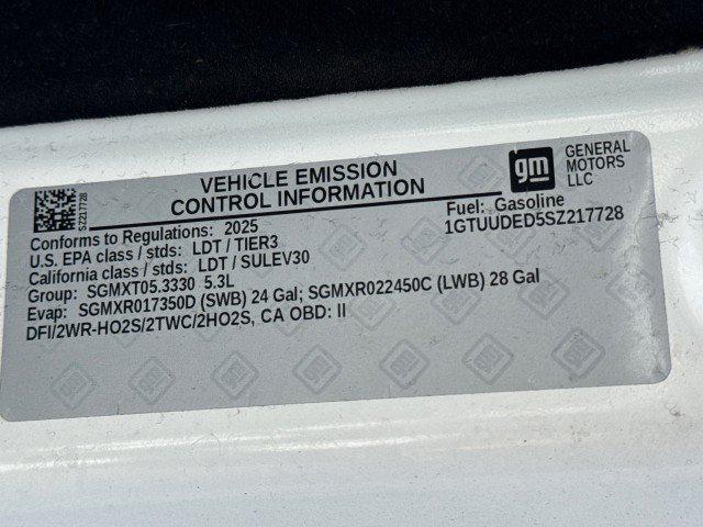 2025 GMC Sierra 1500 4WD Crew Cab Short Box SLT