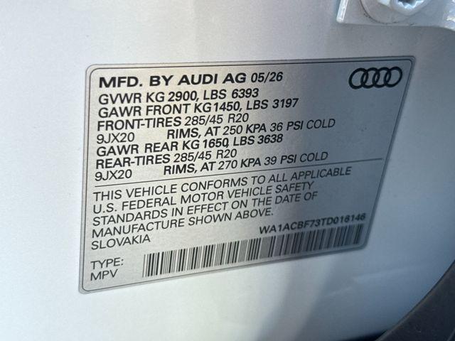 2026 Audi Q7 Premium 45 TFSI quattro tiptronic
