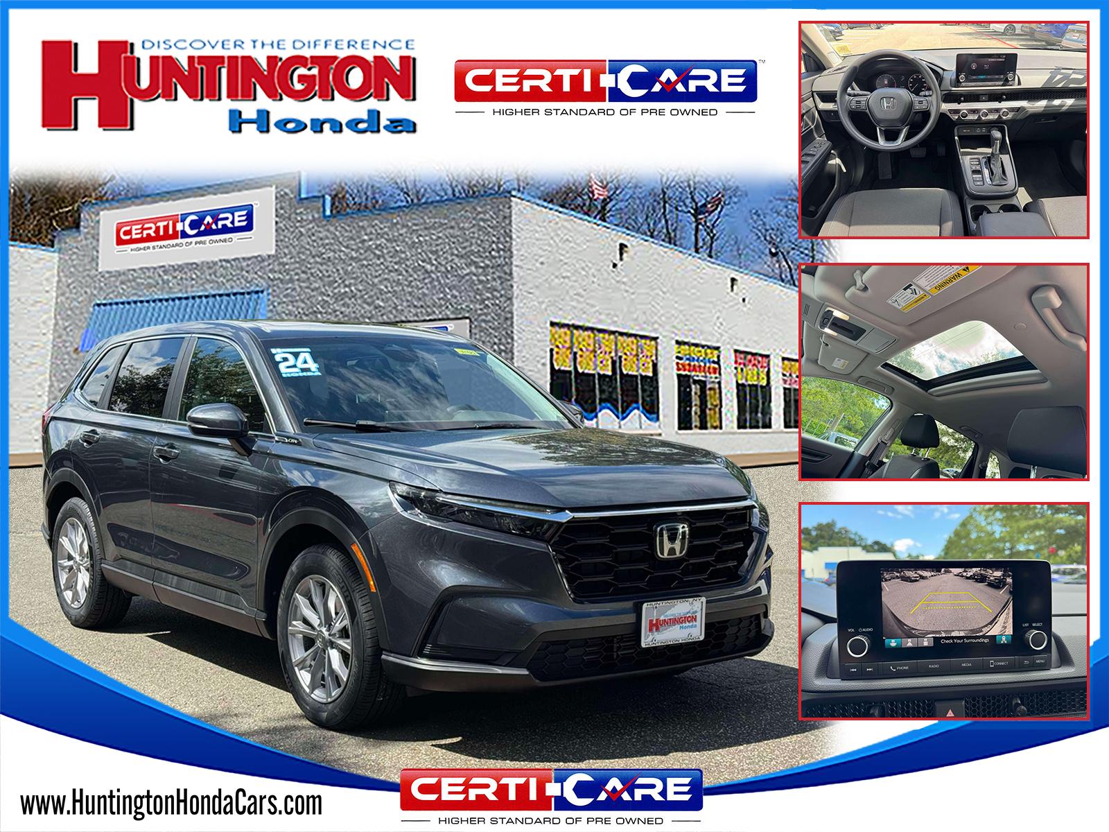 Meteorite Gray Metallic 2024 Honda CR-V SUV / Crossover All-Wheel Drive Automatic