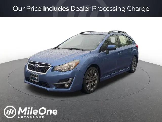 2016 Subaru Impreza 2.0i Sport Premium for sale in Baltimore, MD