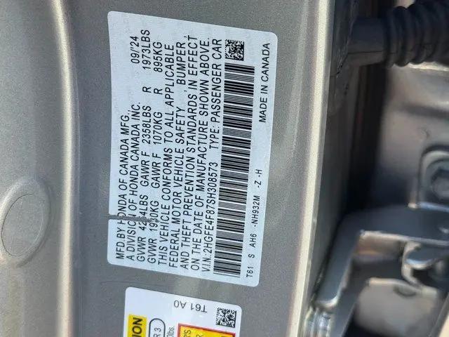 2025 Honda Civic Sport