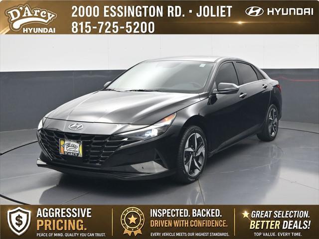 2023 Hyundai Elantra Hybrid Limited for sale in JOLIET, IL