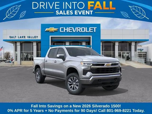 2026 Chevrolet Silverado 1500 4WD Crew Cab Short Bed LT with 2FL for sale in West Valley City, UT