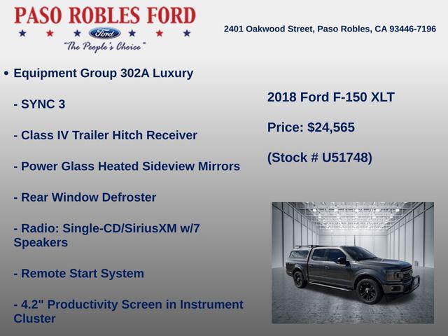 2018 Ford F-150 XLT