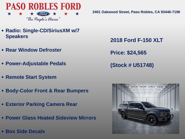 2018 Ford F-150 XLT