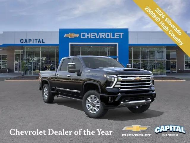 2026 Chevrolet Silverado 2500HD Crew Cab, Standard Bed, High Country, 4WD for sale in Wake Forest, NC