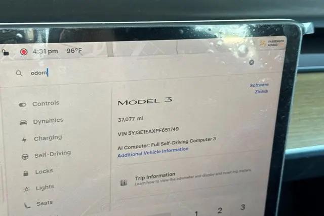 2023 Tesla Model 3 Rear-Wheel Drive