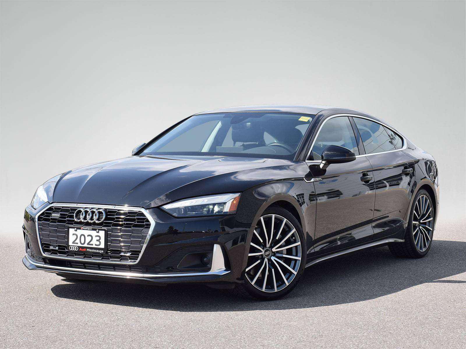 Brilliant Black 2023 Audi A5 Sportback Sedan Automatic