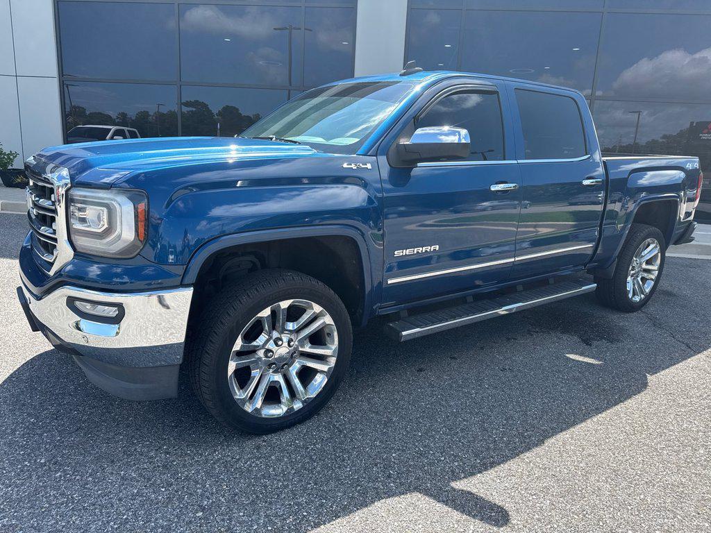 Stone Blue Metallic 2016 GMC Sierra 1500 Pickup Truck Four-Wheel Drive Automatic