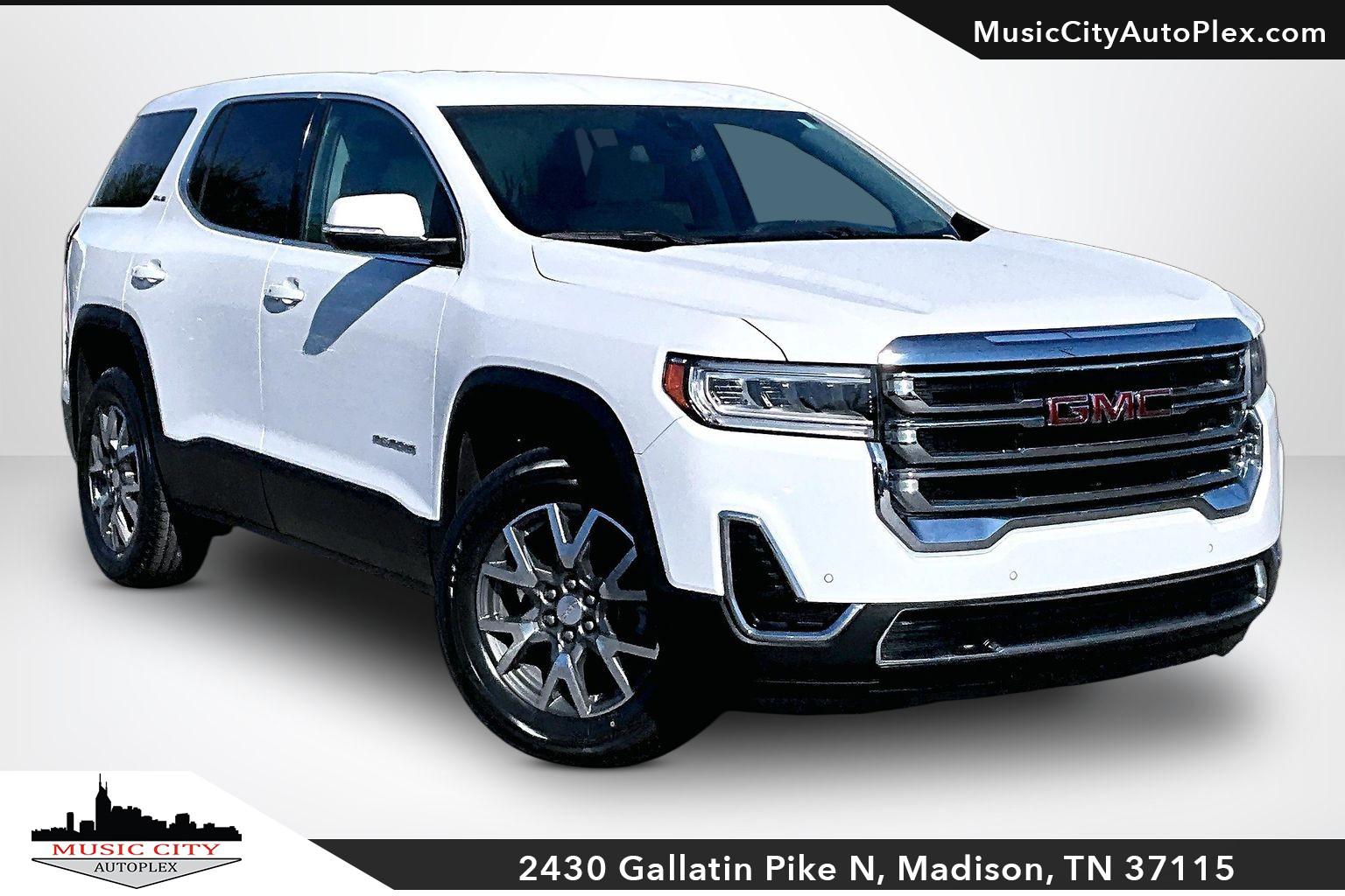 Summit White 2023 GMC Acadia SUV / Crossover Front-Wheel Drive Automatic