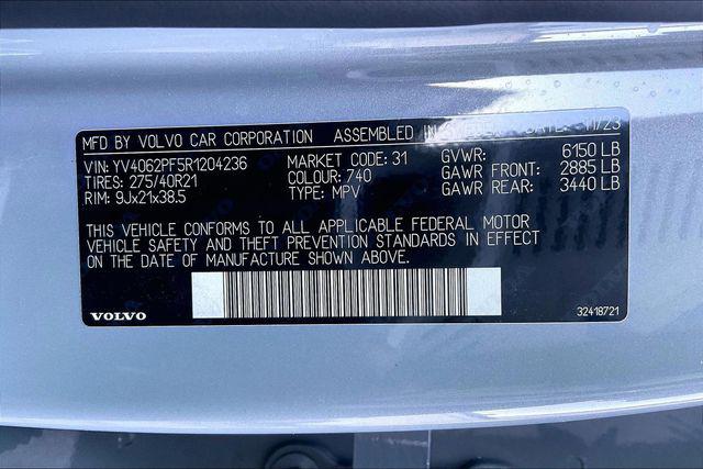 Used 2024 Volvo XC90 B6 Ultimate Bright Theme 7-Seater For Sale in Olive Branch, MS