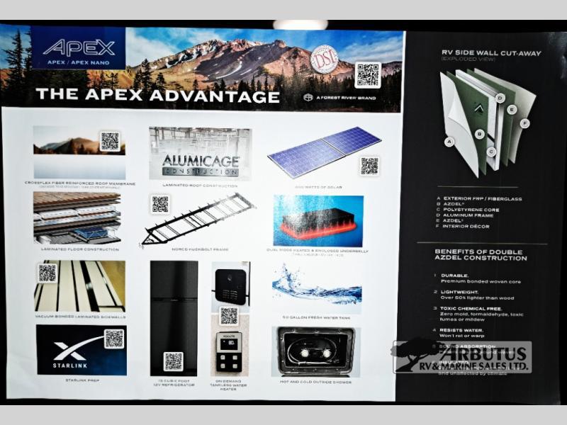 2027 Coachmen Apex Nano 208BHS TRAVEL TRAILER