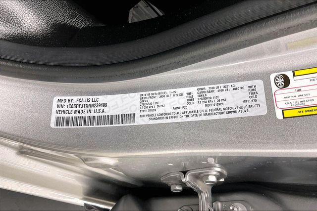 2022 Ram 1500 Laramie Crew Cab 4x4 57 Box