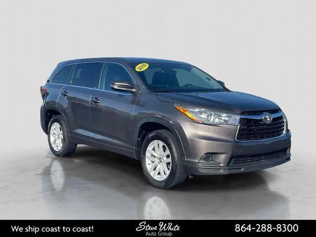 2016 Toyota Highlander LE V6 for sale in Greenville, SC