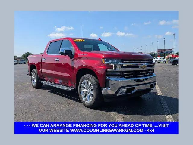 2021 Chevrolet Silverado 1500 4WD Crew Cab Short Bed LTZ for sale in Newark, OH