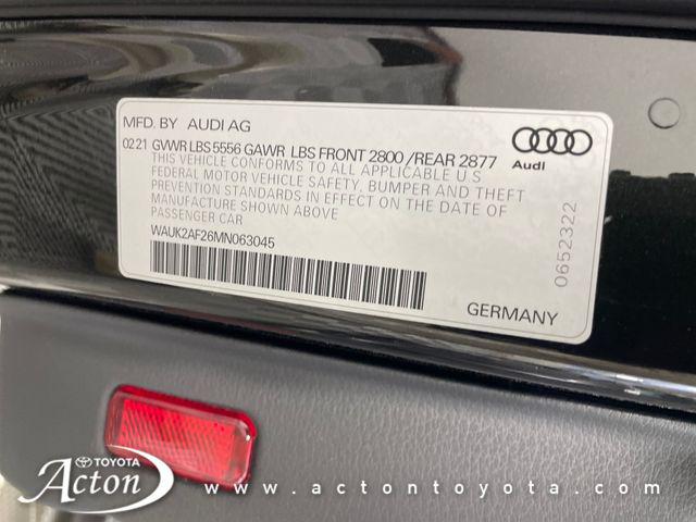2021 Audi A6 Premium 55 TFSI quattro S tronic