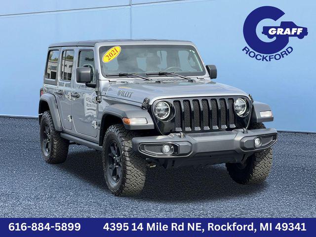 2021 Jeep Wrangler Willys 4x4 for sale in Rockford, MI