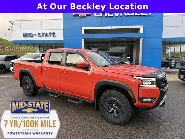 2025 Nissan Frontier Crew Cab Long Bed PRO-4X 4x4 for sale in Sutton, WV
