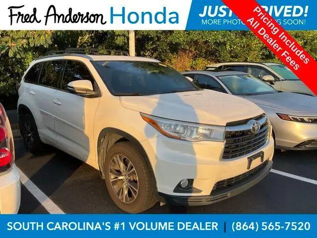 2016 Toyota Highlander XLE V6 for sale in Greenville, SC