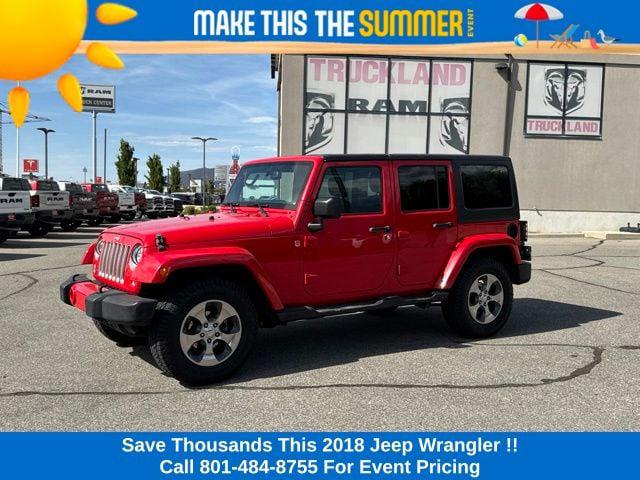 2018 Jeep Wrangler JK Unlimited Sahara 4x4 for sale in Salt Lake City, UT