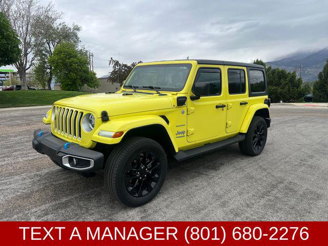 2022 Jeep Wrangler 4xe Unlimited Sahara 4x4 for sale in Morgan, UT