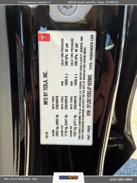 2018 Tesla Model 3 Long Range