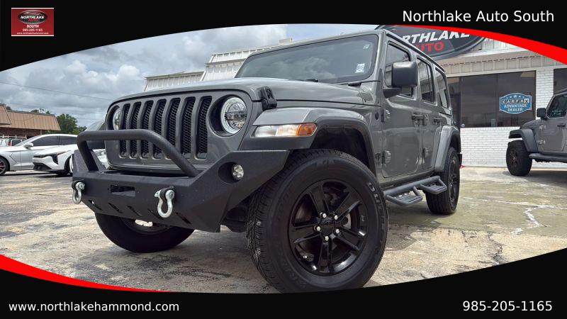 2021 Jeep Wrangler Sahara Altitude 4x4 for sale in Hammond, LA