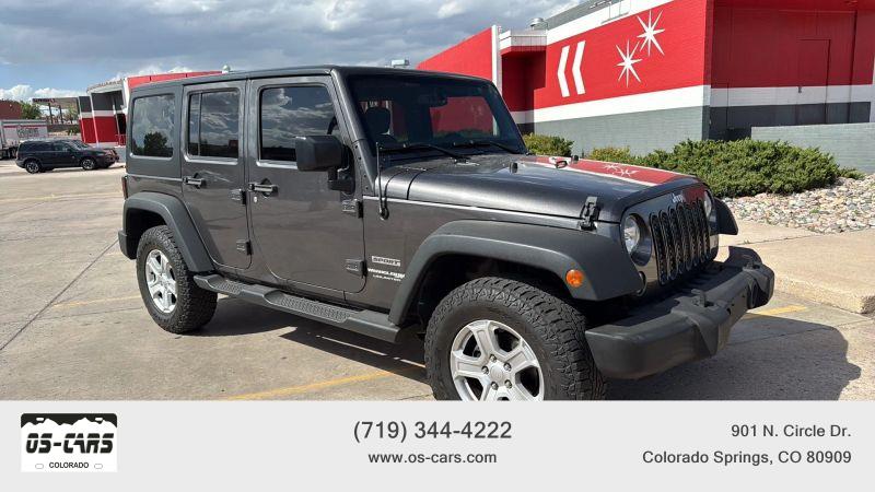 2018 Jeep Wrangler JK Unlimited Sport S 4x4 for sale in Colorado Springs, CO